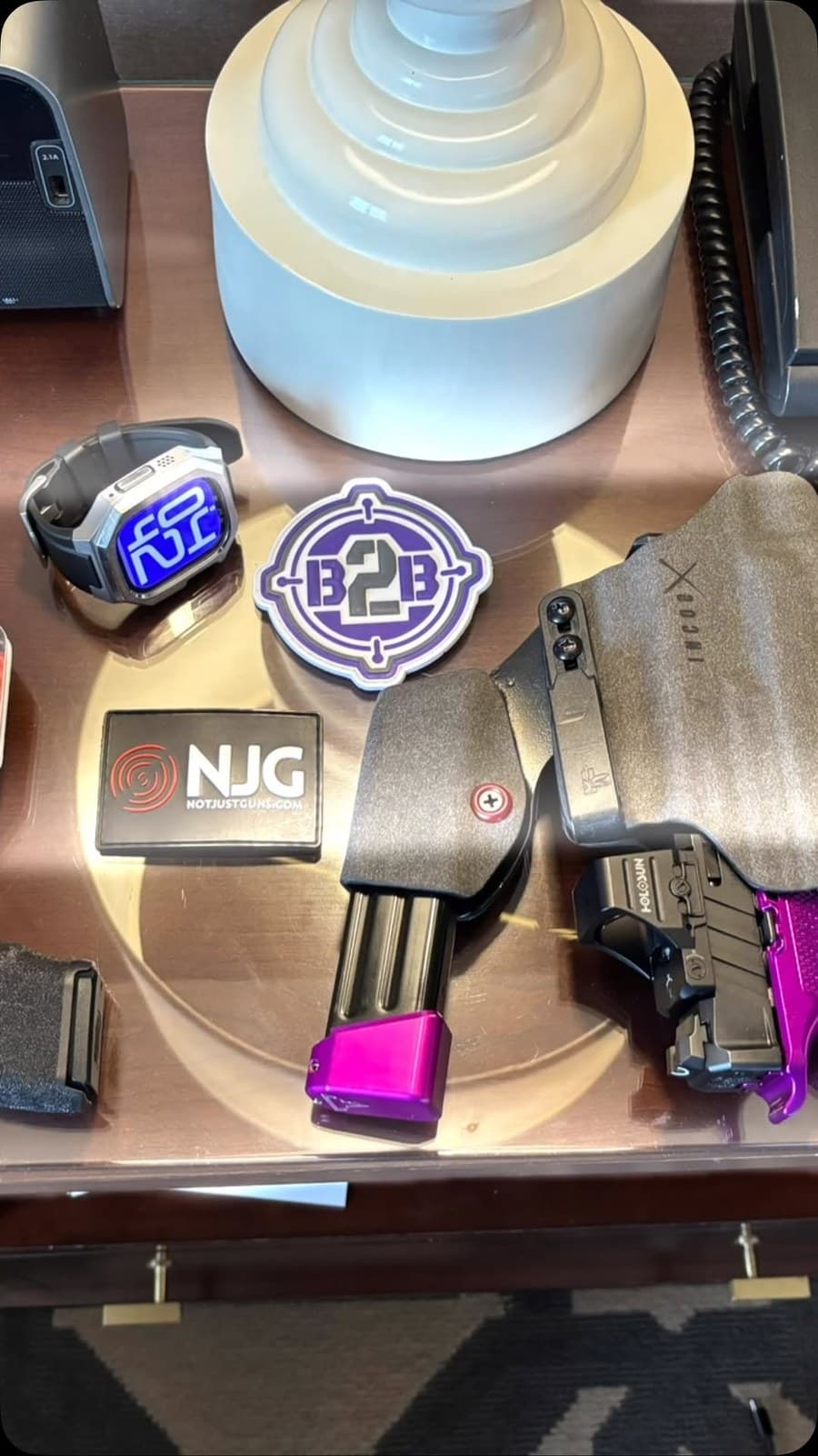 If you were in the market for anything firearm related, go talk to the crew down at Not Just Guns tell him I sent you.